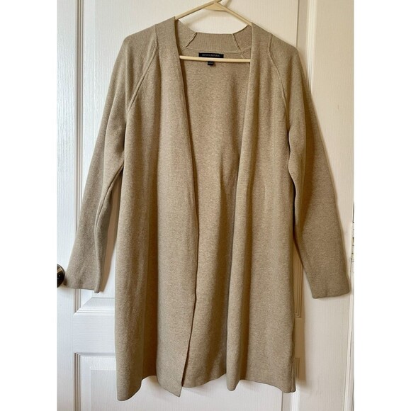 Banana Republic Open Cardigan Size Small Beige Long Sleeves - Picture 1 of 8